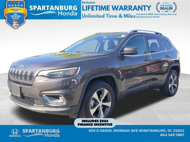 used 2020 Jeep Cherokee car, priced at $17,875