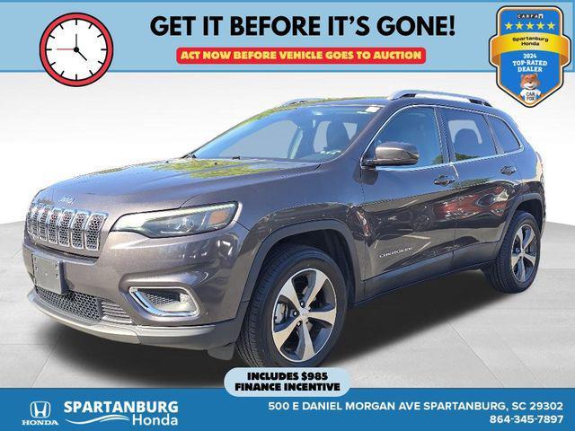 used 2020 Jeep Cherokee car, priced at $17,074