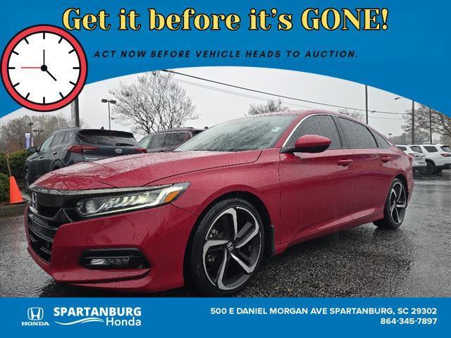 used 2020 Honda Accord car, priced at $19,375