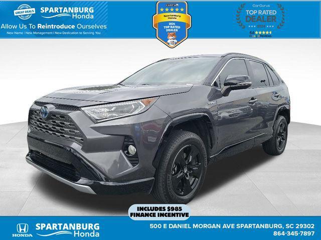 used 2020 Toyota RAV4 Hybrid car, priced at $24,718