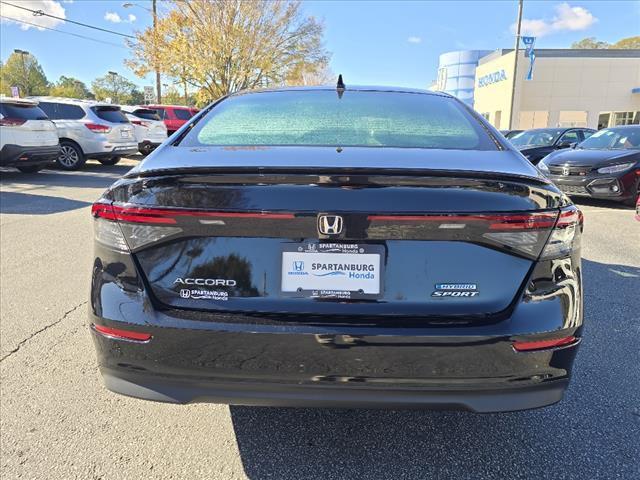 used 2023 Honda Accord Hybrid car, priced at $27,405