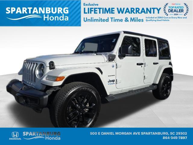 used 2021 Jeep Wrangler Unlimited car, priced at $28,571