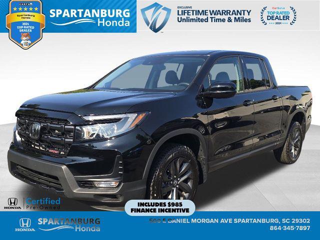 used 2024 Honda Ridgeline car, priced at $35,260