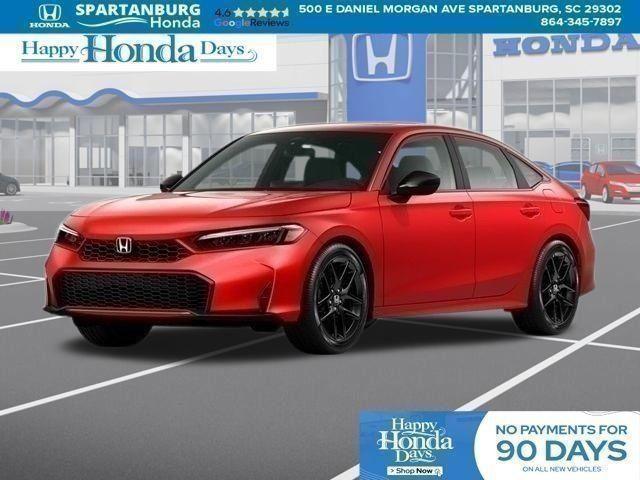 new 2025 Honda Civic car, priced at $26,927