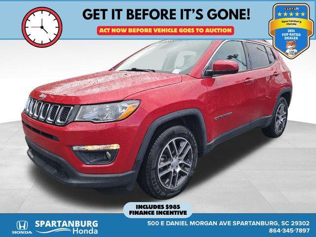 used 2019 Jeep Compass car, priced at $15,597