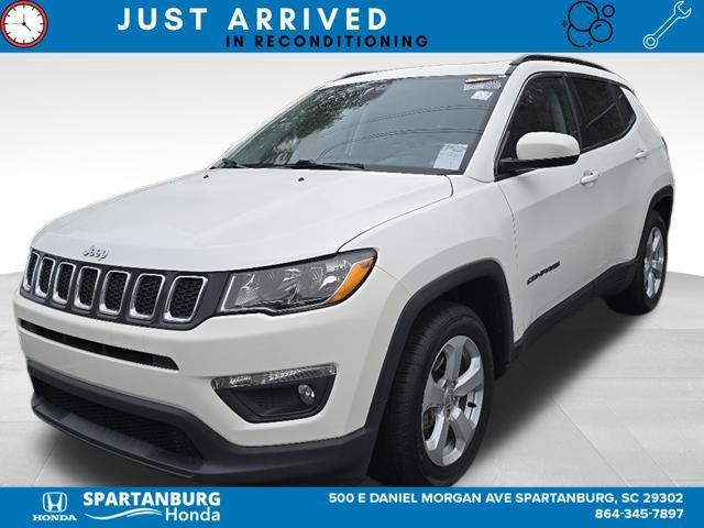 used 2021 Jeep Compass car, priced at $17,537