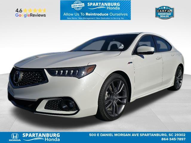 used 2019 Acura TLX car, priced at $20,807