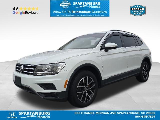 used 2021 Volkswagen Tiguan car, priced at $18,119