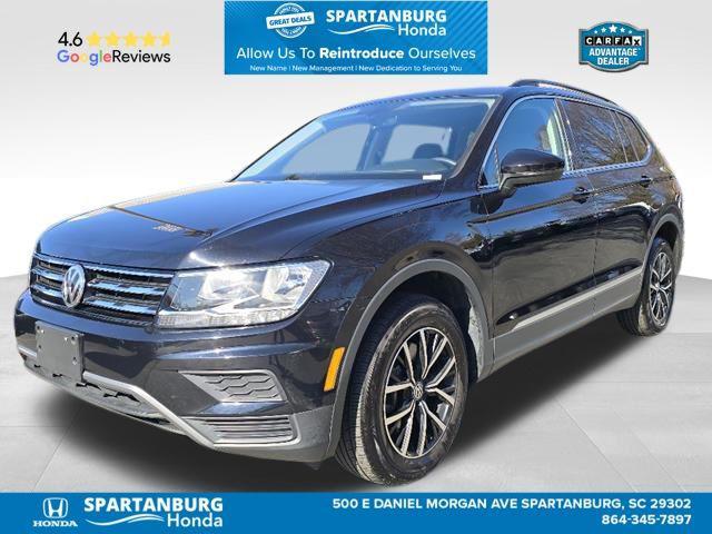 used 2021 Volkswagen Tiguan car, priced at $18,991