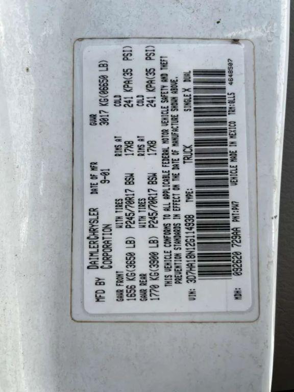 used 2002 Dodge Ram 1500 car, priced at $2,990