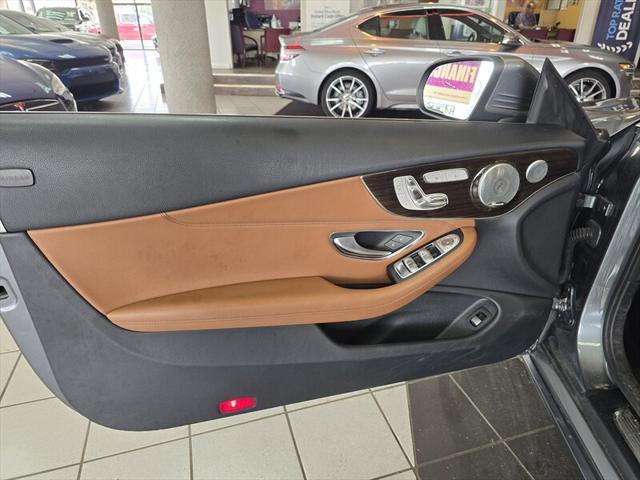 used 2018 Mercedes-Benz C-Class car, priced at $24,995