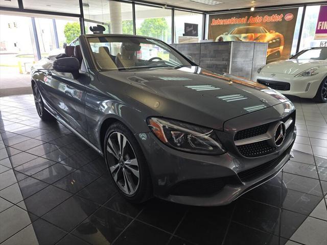 used 2018 Mercedes-Benz C-Class car, priced at $24,995