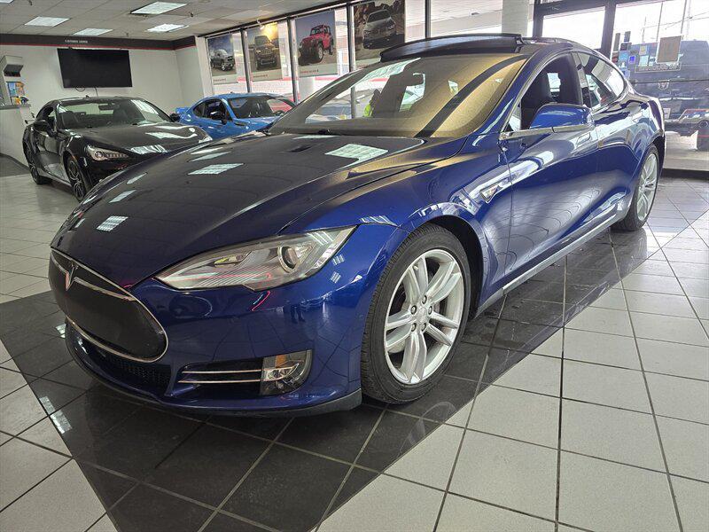 used 2015 Tesla Model S car, priced at $15,999