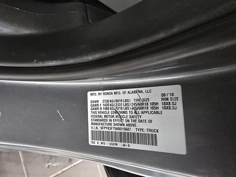 used 2019 Honda Ridgeline car, priced at $25,995