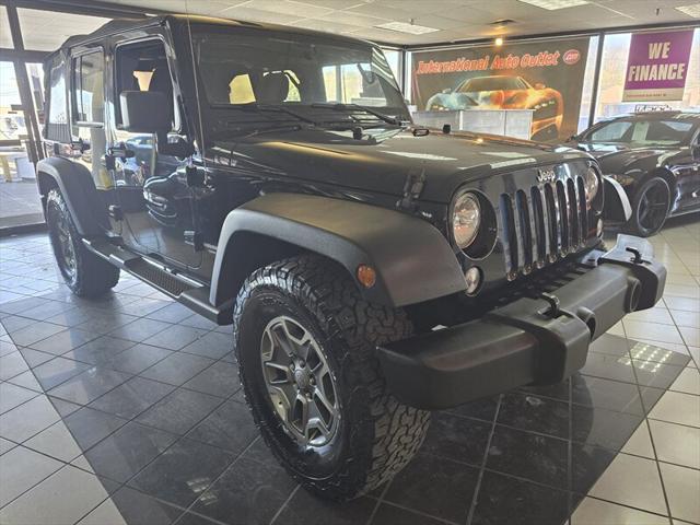 used 2017 Jeep Wrangler Unlimited car, priced at $16,995