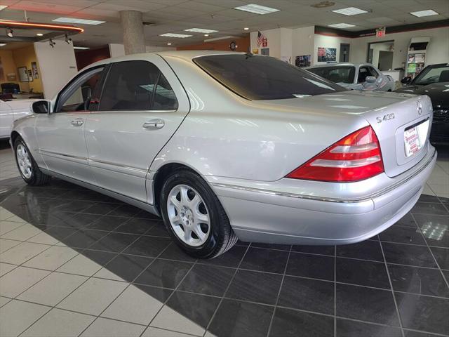 used 2002 Mercedes-Benz S-Class car, priced at $10,995