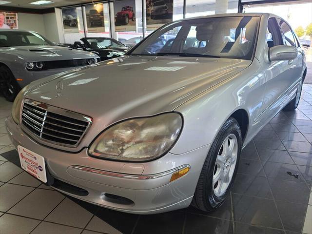 used 2002 Mercedes-Benz S-Class car, priced at $10,995