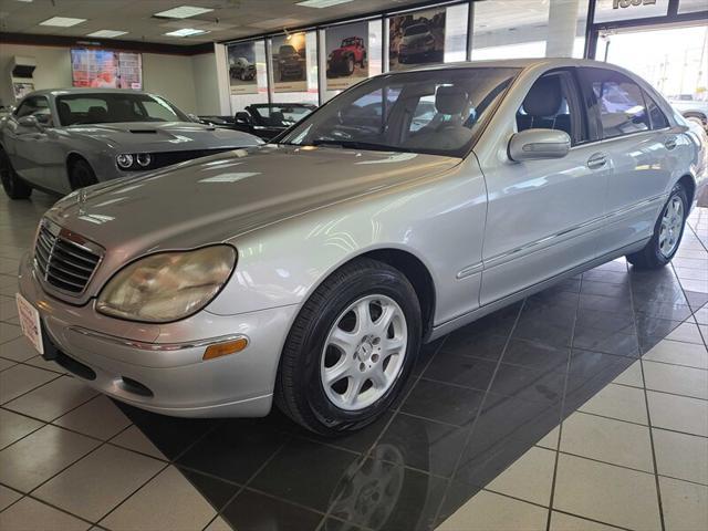 used 2002 Mercedes-Benz S-Class car, priced at $10,995