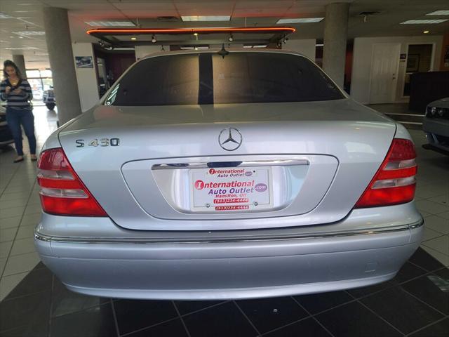 used 2002 Mercedes-Benz S-Class car, priced at $10,995