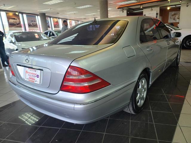 used 2002 Mercedes-Benz S-Class car, priced at $10,995