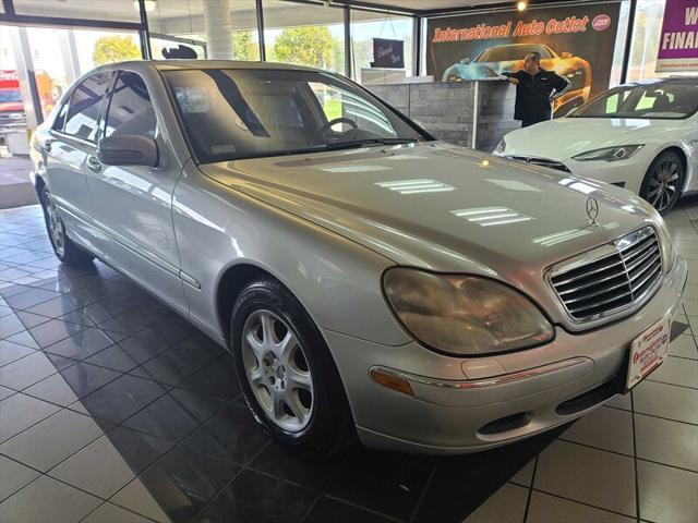 used 2002 Mercedes-Benz S-Class car, priced at $10,995