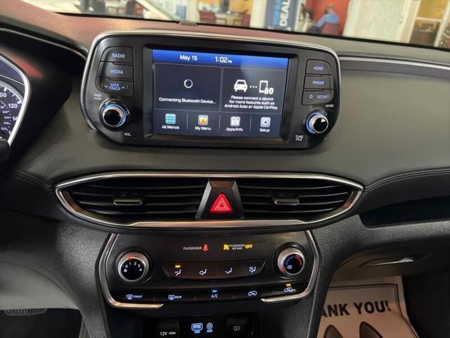 used 2019 Hyundai Santa Fe car, priced at $12,995