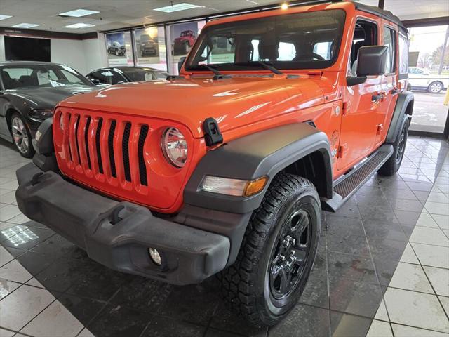 used 2018 Jeep Wrangler Unlimited car, priced at $19,995