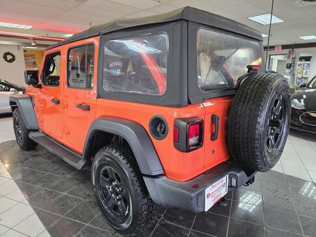 used 2018 Jeep Wrangler Unlimited car, priced at $19,995