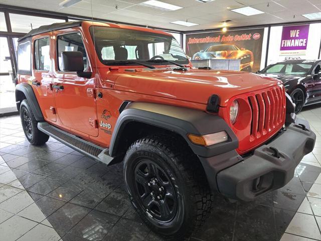 used 2018 Jeep Wrangler Unlimited car, priced at $19,995