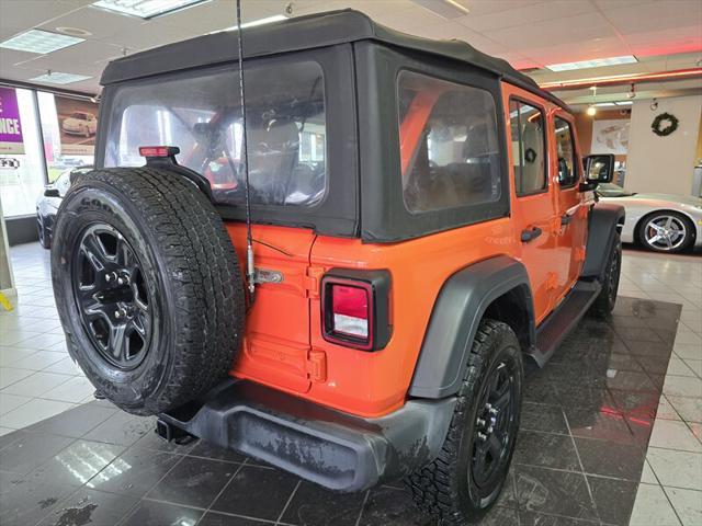 used 2018 Jeep Wrangler Unlimited car, priced at $19,995