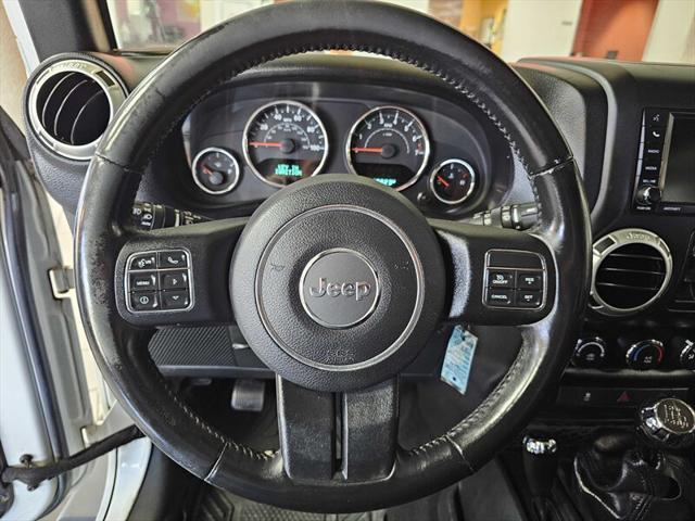 used 2016 Jeep Wrangler Unlimited car, priced at $14,995