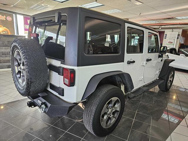 used 2016 Jeep Wrangler Unlimited car, priced at $14,995