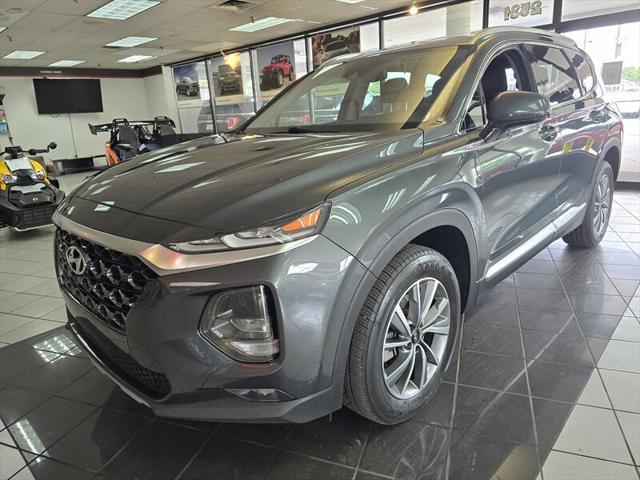 used 2019 Hyundai Santa Fe car, priced at $15,495