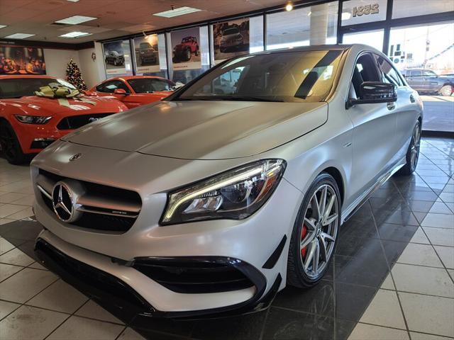 used 2018 Mercedes-Benz AMG CLA 45 car, priced at $29,995