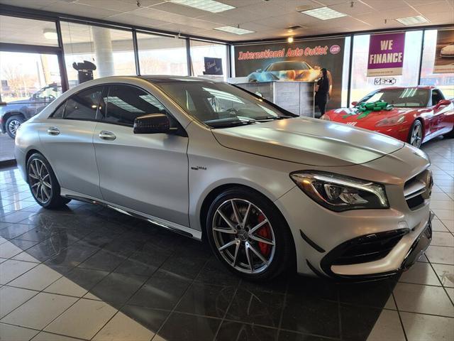 used 2018 Mercedes-Benz AMG CLA 45 car, priced at $29,995