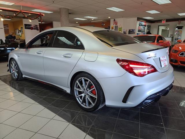 used 2018 Mercedes-Benz AMG CLA 45 car, priced at $29,995