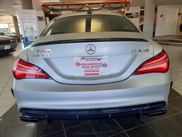 used 2018 Mercedes-Benz AMG CLA 45 car, priced at $29,995