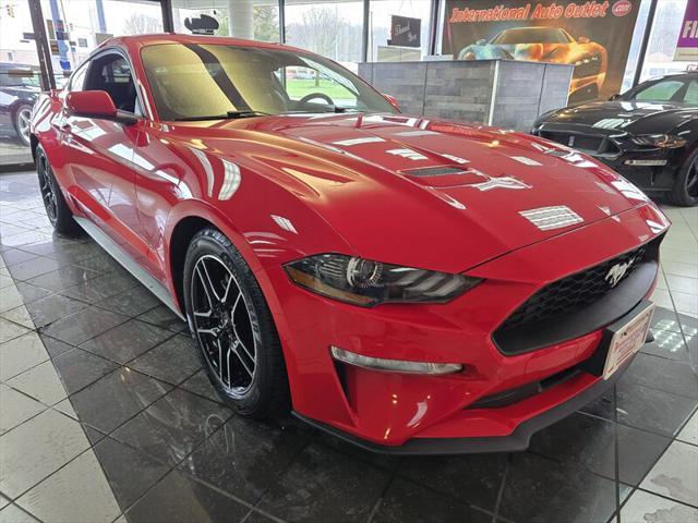 used 2021 Ford Mustang car, priced at $21,995