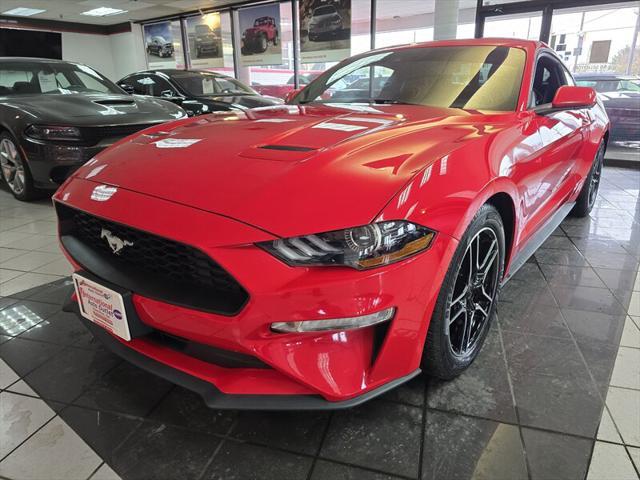 used 2021 Ford Mustang car, priced at $21,995