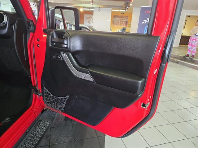 used 2015 Jeep Wrangler Unlimited car, priced at $17,995