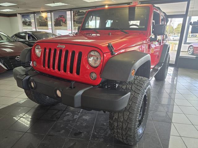 used 2015 Jeep Wrangler Unlimited car, priced at $17,995