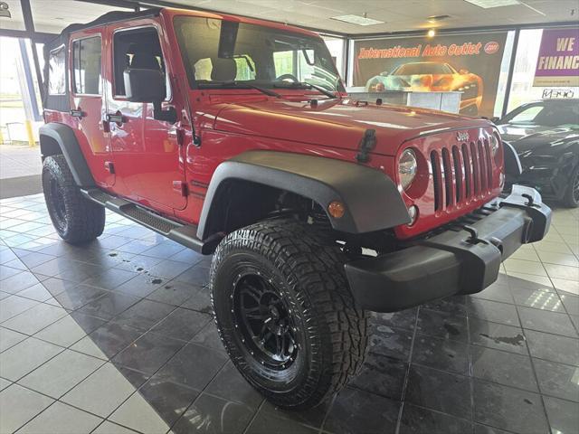 used 2015 Jeep Wrangler Unlimited car, priced at $17,995