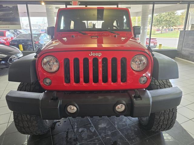 used 2015 Jeep Wrangler Unlimited car, priced at $17,995