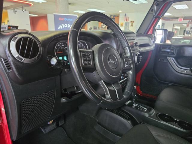 used 2015 Jeep Wrangler Unlimited car, priced at $17,995