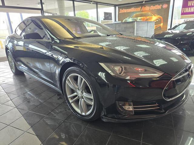 used 2014 Tesla Model S car, priced at $16,995