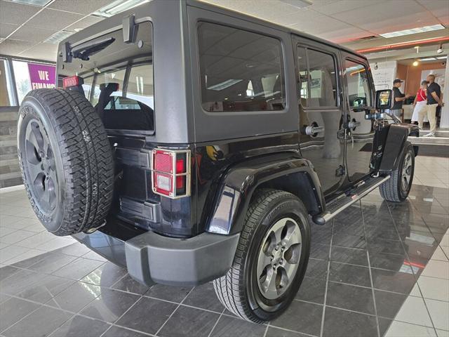 used 2016 Jeep Wrangler Unlimited car, priced at $14,995