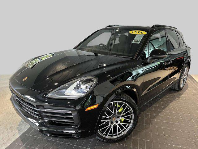 used 2023 Porsche Cayenne E-Hybrid car, priced at $98,980