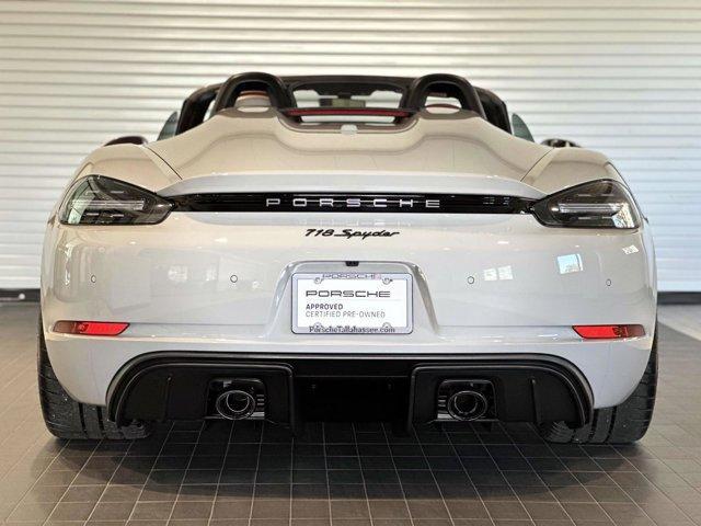 used 2021 Porsche 718 Spyder car, priced at $123,950