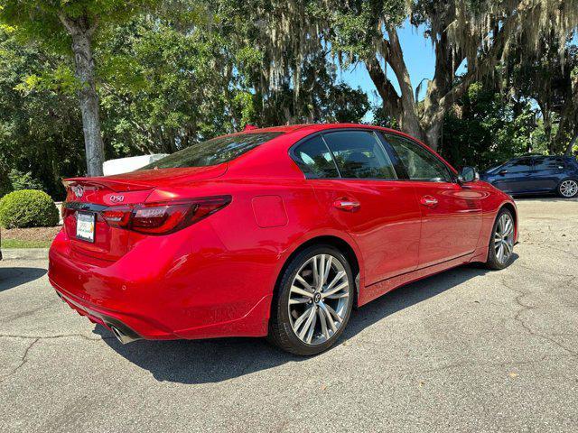 used 2023 INFINITI Q50 car, priced at $32,300