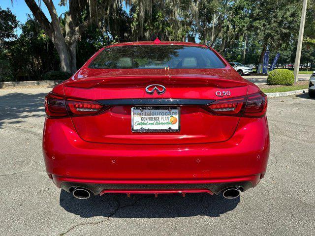 used 2023 INFINITI Q50 car, priced at $32,300